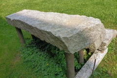 Seitenansicht-Blocktritte