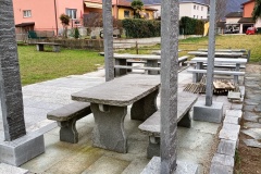 Pergola-Sockel-Tisch