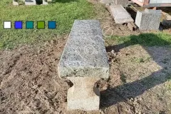 Sitzbank Ansicht rechts