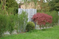 Stehlen Palisaden Sichtschutzwand Pflanzen