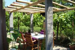 Pergola-Rundholz-Top