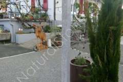 Sockel-von-Pergola