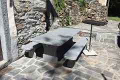 Granittisch Bernardino aus Bodio 220x95cm