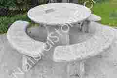 Granittisch-Gottardo-rund-Fuss-Kreuzfuss-und-gerade