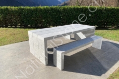 Granittisch-Purist-Heller-Gneis