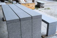 Granittisch Pursit Seite dreiteilig