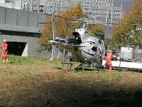 Hubschrauber-Transport-Vorbereitung
