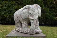 Zierfiguren Elefant Naturstein Granit aus China